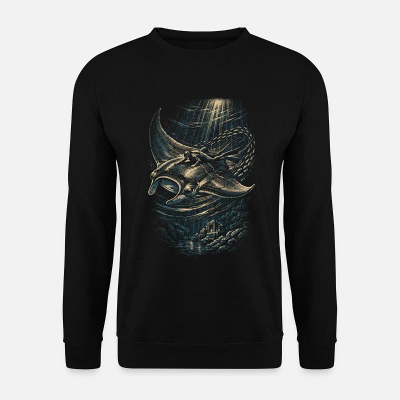 Apnoetauchen Freitauchen - Unisex Pullover - Schwarz