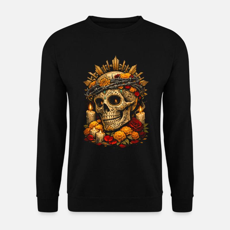 Día de los Muertos - Unisex Sweatshirt - black