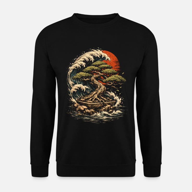 Bonsai tree - Unisex Sweatshirt - black