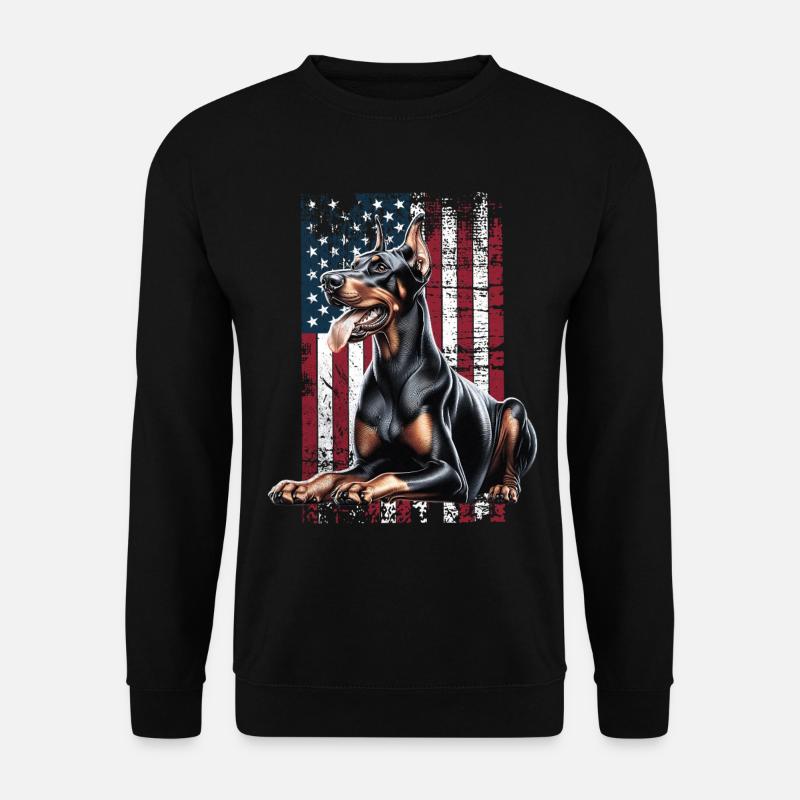Doberman US Dobermann - Unisex Sweatshirt - black