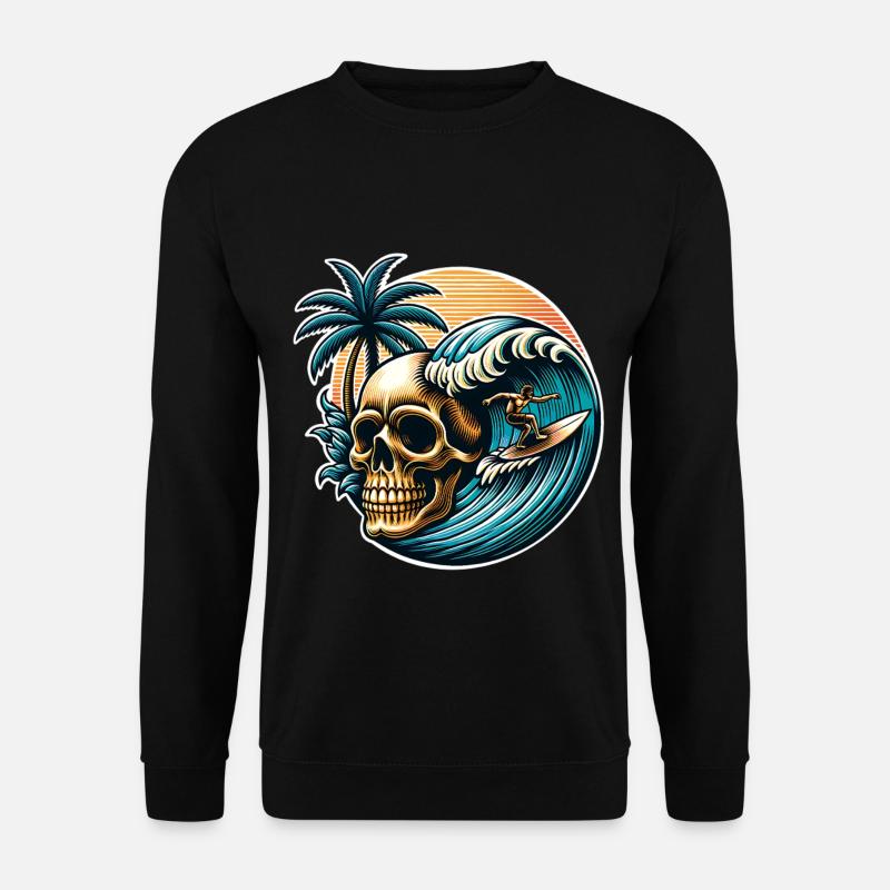 Surf - Unisex Pullover - Schwarz