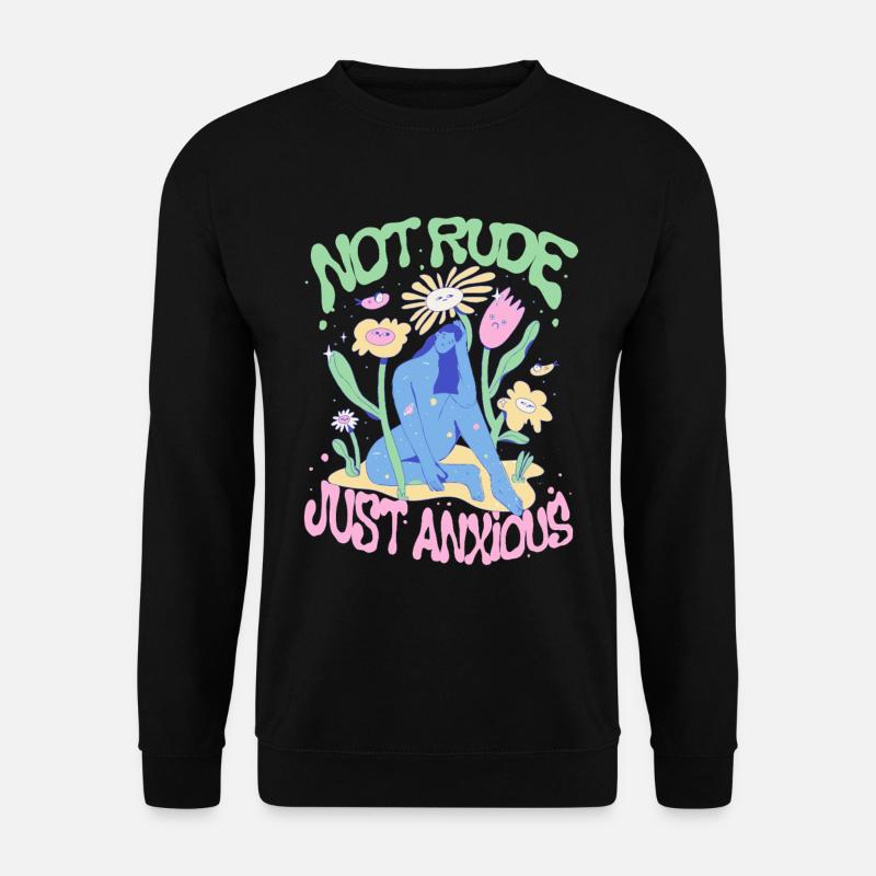 Angststörung Angststörungen - Unisex Pullover - Schwarz