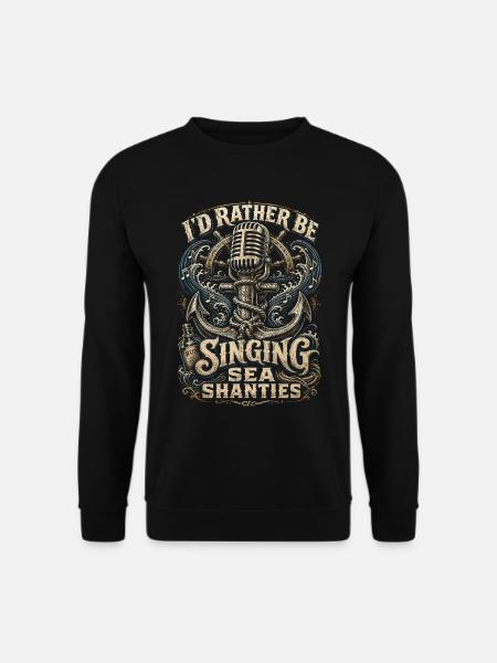Chansons marines de chœur de bidonvilles - Sweat-shirt Unisexe - noir