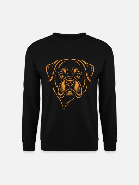 Rottweiler Dog - Unisex Sweatshirt - black