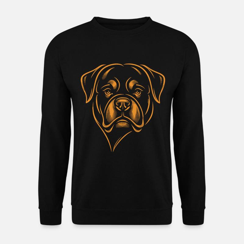 Rottweiler Dog - Unisex Sweatshirt - black