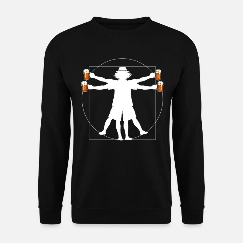 Malle Beer Man - Unisex Sweatshirt - black