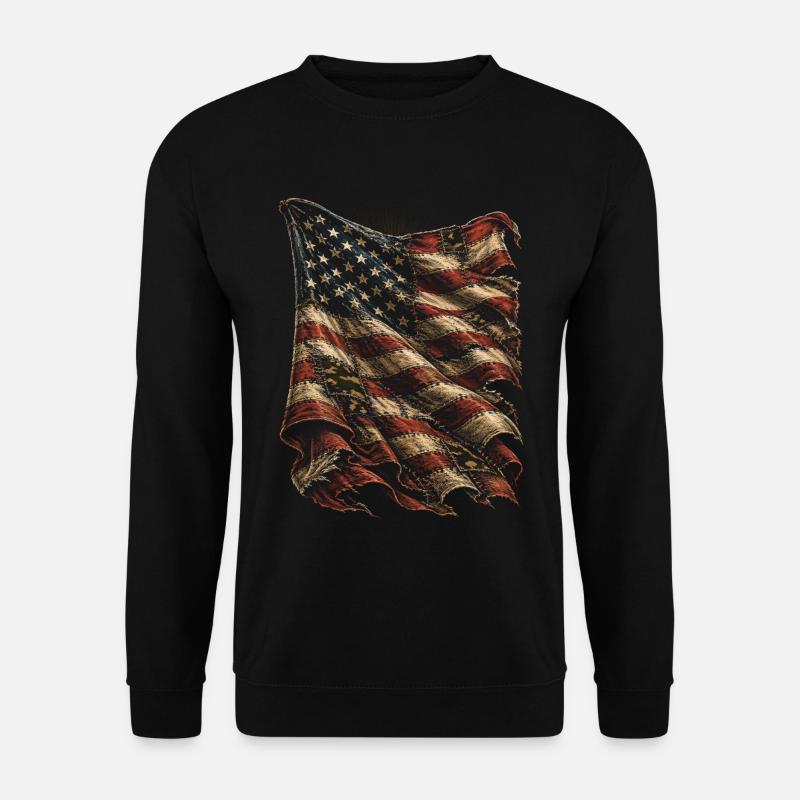 Veterans Day Für Demokraten - Unisex Pullover - Schwarz