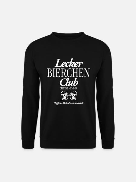 Lecker Bierchen Club - Unisex Pullover - Schwarz