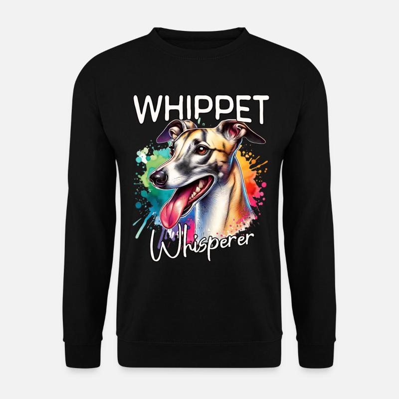 Windhund Flüsterer - Unisex Pullover - Schwarz
