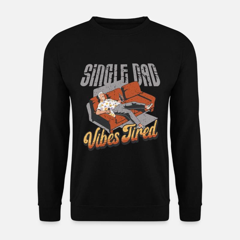 Père célibataire Père célibataire - Sweat-shirt Unisexe - noir