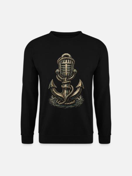 Chansons marines de chœur de bidonvilles - Sweat-shirt Unisexe - noir