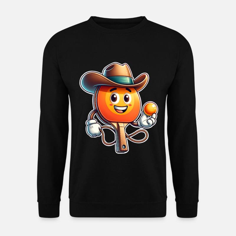 Ping-pong - Sweat-shirt Unisexe - noir
