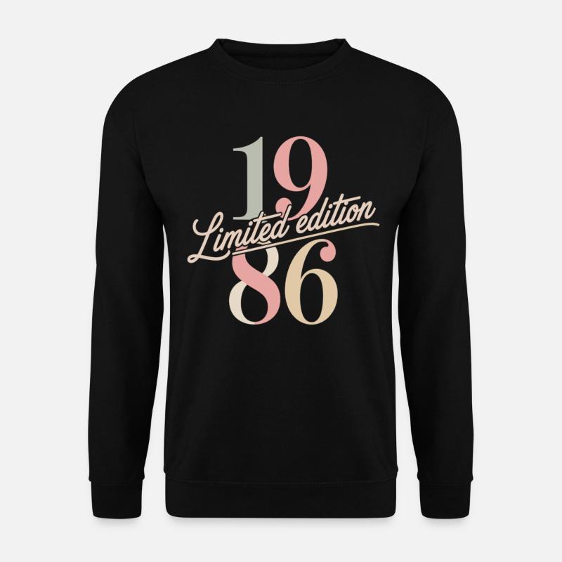 Édition limitée anniversaire 1986 - Sweat-shirt Unisexe - noir