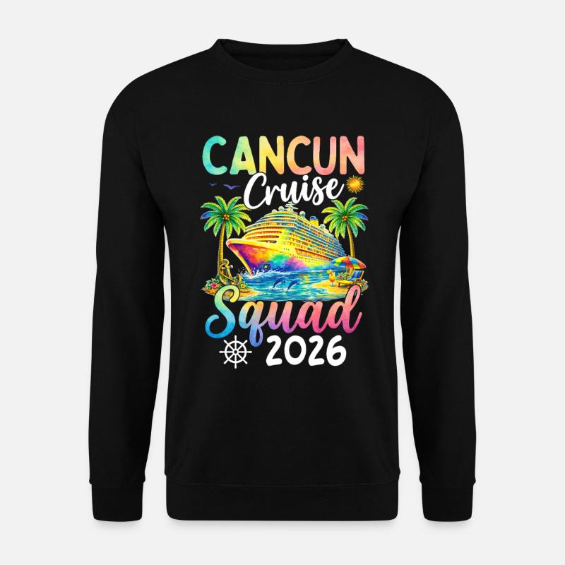 Cancun Cruise Squad 2026 - Unisex Sweatshirt - black