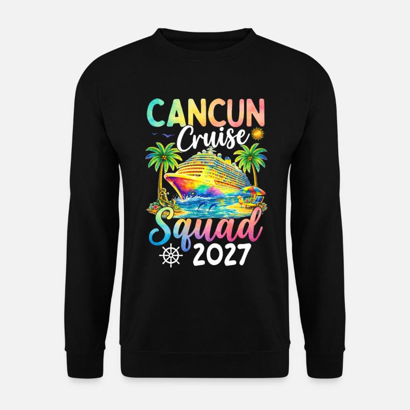Cancun Cruise Squad 2027 - Unisex Pullover - Schwarz