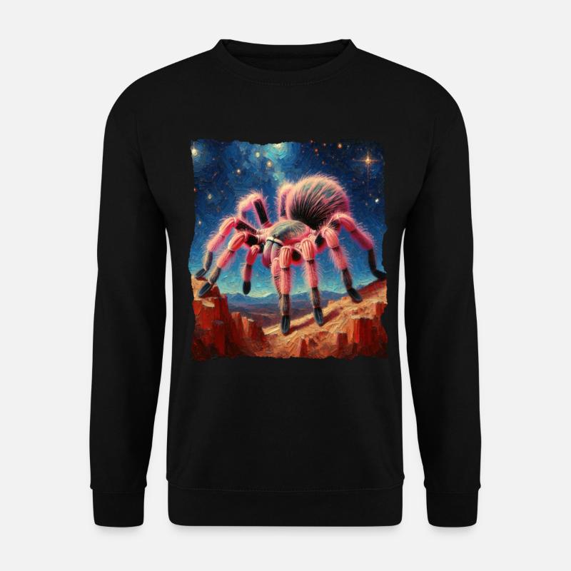 Chile Vogelspinne Starry Night - Unisex Pullover - Schwarz