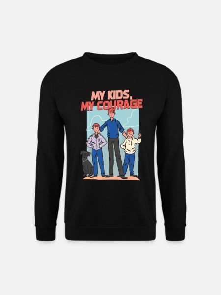 Single Dad Single Dad - Unisex Sweatshirt - black