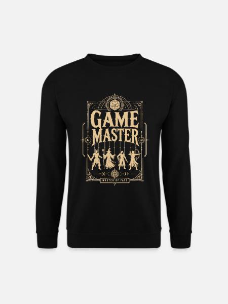 Game Master Game Master Dice Shirt - Unisex Sweatshirt - black