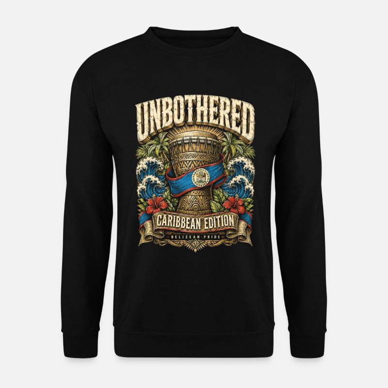 Belize Belizean Root Caribbean Edition - Unisex Sweatshirt - black