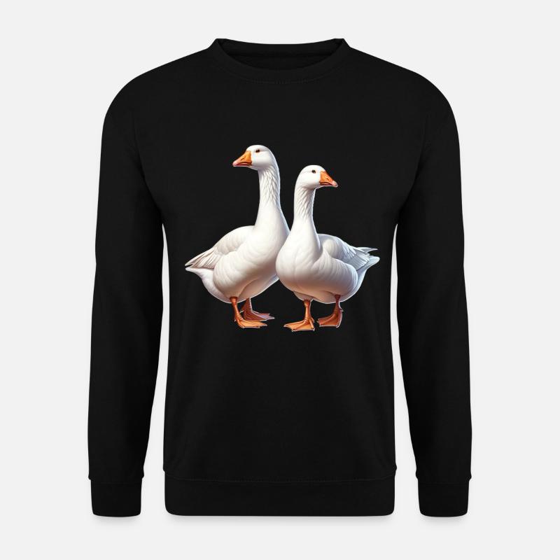 Goose - Unisex Sweatshirt - black
