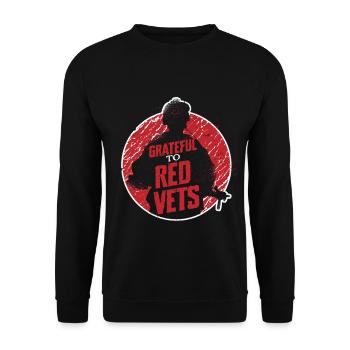 Journée des anciens combattants pour les républicains - Sweat-shirt Unisexe - noir - Devant - Alina (178cm) & Michal (187cm)