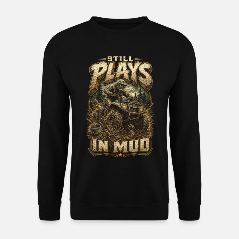 ATV Quad Fahren Quads Quadfahrer - Unisex Pullover - Schwarz