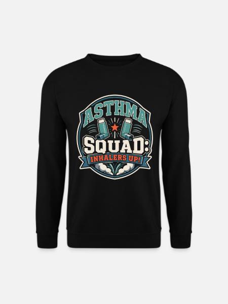 Asthma Squad Inhalers Up Asthmatics - Unisex Sweatshirt - black