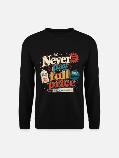 Coupons de réduction - Sweat-shirt Unisexe - noir