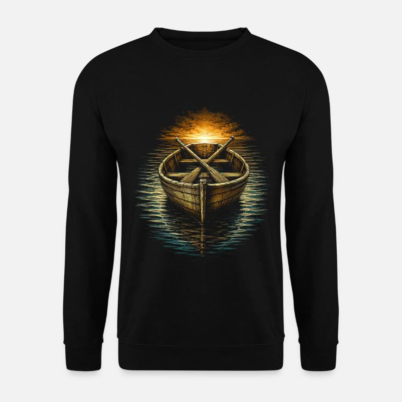 Kaplan Kleriker Pfarrer Boot - Unisex Pullover - Schwarz
