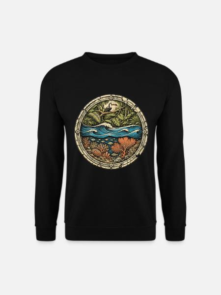Belize Belizean Root - Unisex Sweatshirt - black