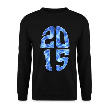 11 ANS 2015 11E ANNIVERSAIRE - Sweat-shirt Unisexe - noir - Devant - Alina (178cm) & Michal (187cm)