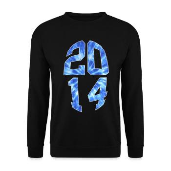 12 ANS 2014 12E ANNIVERSAIRE - Sweat-shirt Unisexe - noir - Devant - Alina (178cm) & Michal (187cm)