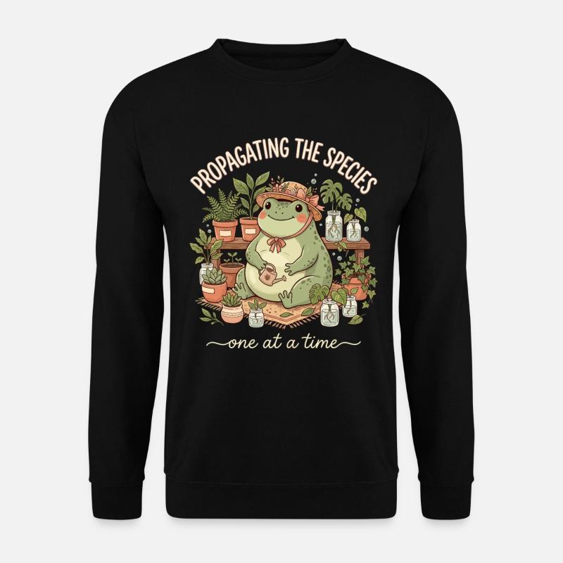 Propagation de l’espèce Maman jardinière - Sweat-shirt Unisexe - noir