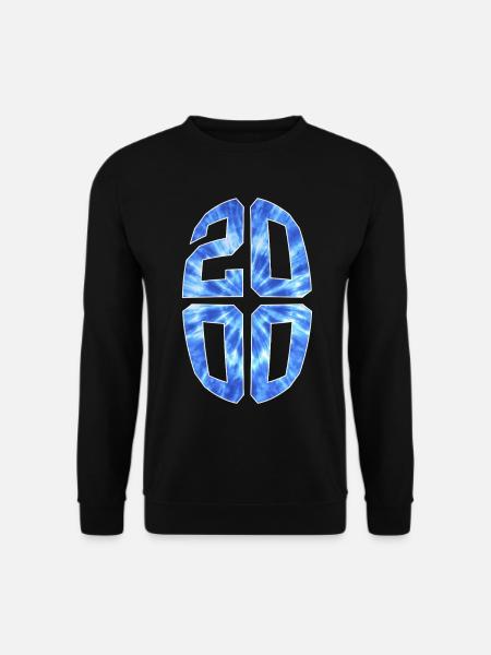 26 ANS 2000 26E ANNIVERSAIRE - Sweat-shirt Unisexe - noir
