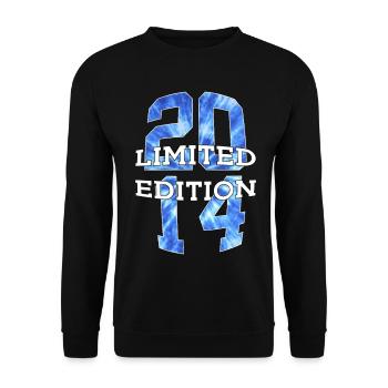 ÉDITION LIMITÉE 2014 12 ANS 12E ANNIVERSAIRE - Sweat-shirt Unisexe - noir - Devant - Alina (178cm) & Michal (187cm)