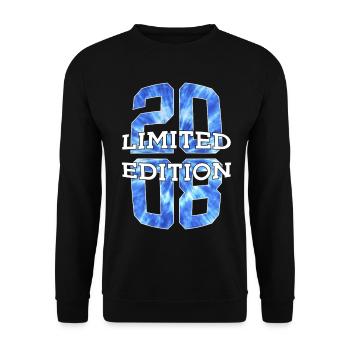 ÉDITION LIMITÉE 2008 18 ANS 18 ANS - Sweat-shirt Unisexe - noir - Devant - Alina (178cm) & Michal (187cm)