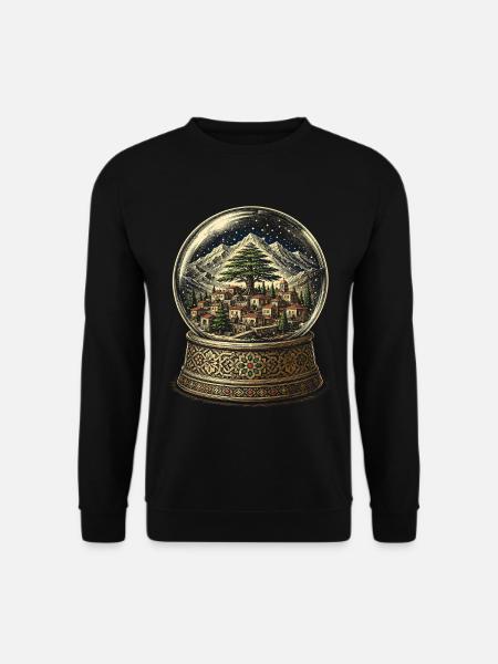 Libanon Libanese - Unisex Pullover - Schwarz