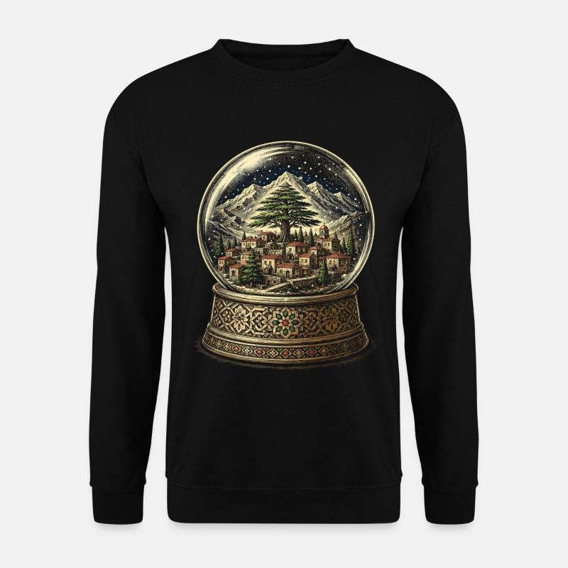 Libanon Libanese - Unisex Pullover - Schwarz