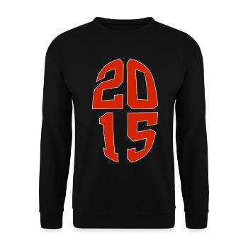 11 ANS 2015 11E ANNIVERSAIRE - Sweat-shirt Unisexe - noir - Devant - Alina (178cm) & Michal (187cm)