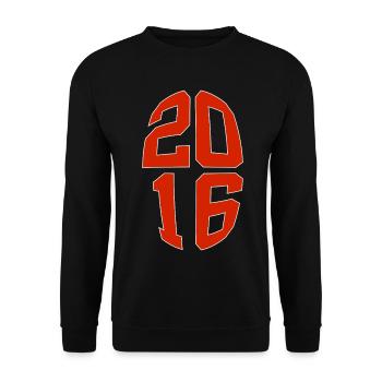 10 YEARS OLD 2016 10TH BIRTHDAY - Unisex Sweatshirt - black - Front - Alina (178cm) & Michal (187cm)