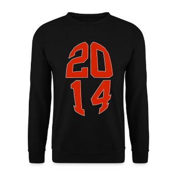 12 ANS 2014 12E ANNIVERSAIRE - Sweat-shirt Unisexe - noir - Devant - Alina (178cm) & Michal (187cm)