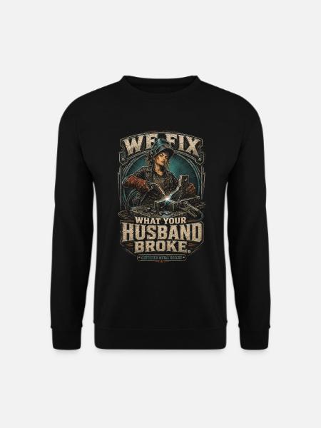 Welder Welding Specialist - Unisex Sweatshirt - black
