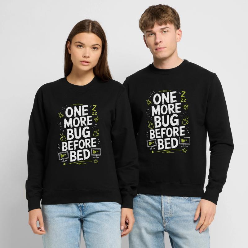 Game Developer One More Bug Before Game Programmer Unisex Pullover