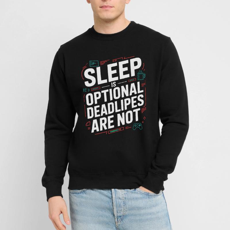 Game Developer Sleep Is Optional Game Programmer Unisex Pullover