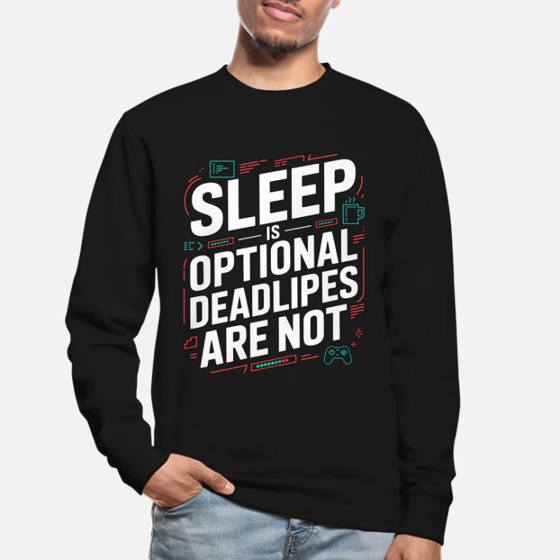 Game Developer Sleep Is Optional Game Programmer Unisex Pullover