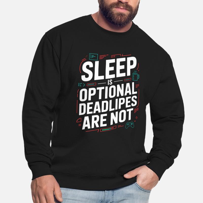 Game Developer Sleep Is Optional Game Programmer Unisex Pullover