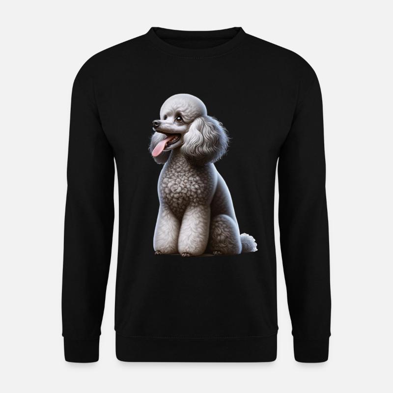 Pudel Poodle - Unisex Sweatshirt - black