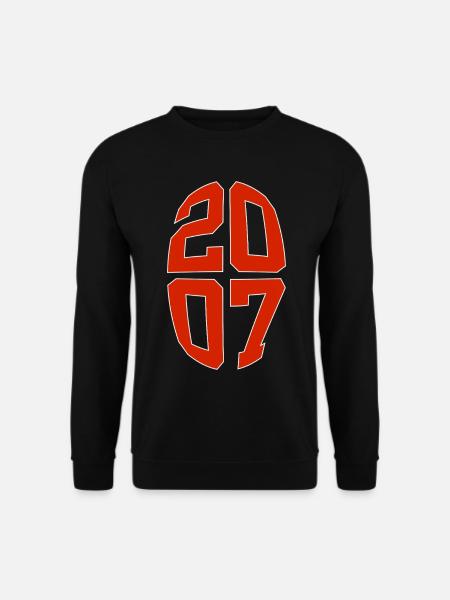 19 ANS 2007 19E ANNIVERSAIRE - Sweat-shirt Unisexe - noir