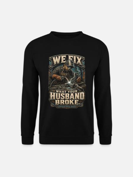Welder Welding Specialist - Unisex Sweatshirt - black