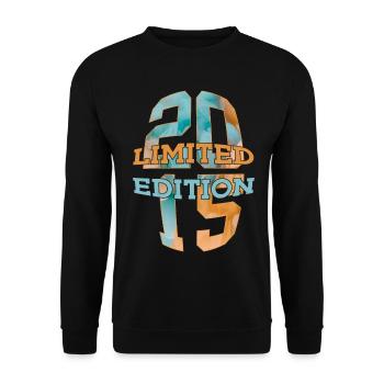 ÉDITION LIMITÉE 2015 11 ANS 11E ANNIVERSAIRE - Sweat-shirt Unisexe - noir - Devant - Alina (178cm) & Michal (187cm)